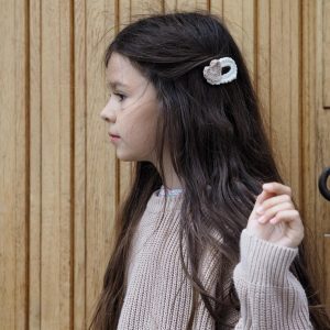 Szydełkowa spinka typu clip