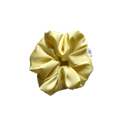 Żółta gumka do włosów